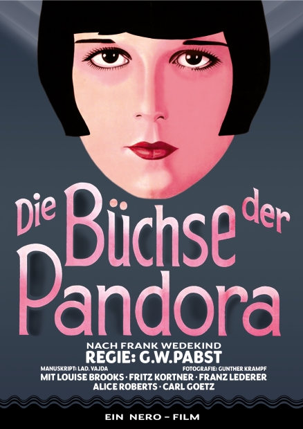 Cover zum Film: Die Büchse der Pandora - Als streng limitiertes und nummeriertes Mediabook (2.000 Stück) inkl. DVD und Blu-ray erschienen, mit dem restaurierten Film und umfangreichen Bonusmaterial.